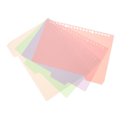 Gadpiparty 4 Stück Loseblattteiler Ordner Trennstreifen Registerteiler Pastell Smart-ring-notizbuch Pastell Binder Spiralförmige Notizbuchteiler Bindemittel Pastell Rosa Campus-notizbuch Pp Gadpiparty 4 Stück Loseblattteiler Ordner Trennstreifen Registerteiler Pastell Smart-ring-notizbuch Pastell Binder Spiralförmige Notizbuchteiler Bindemittel Pastell Rosa Campus-notizbuch Pp von Gadpiparty