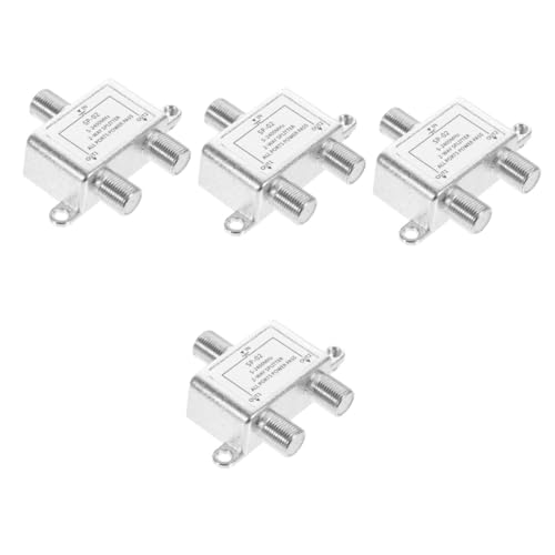Gadpiparty 4 Stück Zwei Splitter Steckdosenverteiler Antennenkombinierer Satellitenkabel Steckerkabel Antennenverteiler Mehrere Kabel Mit Überspannungsschutzsteckdosen Koaxial Stromverteiler Gadpiparty 4 Stück Zwei Splitter Steckdosenverteiler Antennenkombinierer Satellitenkabel Steckerkabel Antennenverteiler Mehrere Kabel Mit Überspannungsschutzsteckdosen Koaxial Stromverteiler von Gadpiparty