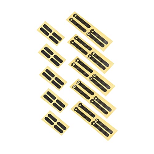 Gadpiparty 40 Stück Katzenkrallen Staubaufkleber Für Mobiltelefone Plattenspieler Aufkleber Für Schallplatten Telefonlautsprecher – Netzstecker Telefon Trompetennetz Selbstklebender von Gadpiparty