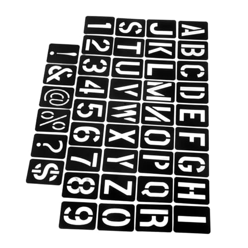 Gadpiparty 42 Stück Zahlen- und Buchstabenschablonen Schablonen Set Schwarz Schablonen Anpassbare Schablonen Kursive Schablonenbuchstaben Buchstabenschablonen des Alphabets pp Black Gadpiparty 42 Stück Zahlen- und Buchstabenschablonen Schablonen Set Schwarz Schablonen Anpassbare Schablonen Kursive Schablonenbuchstaben Buchstabenschablonen des Alphabets pp Black von Gadpiparty