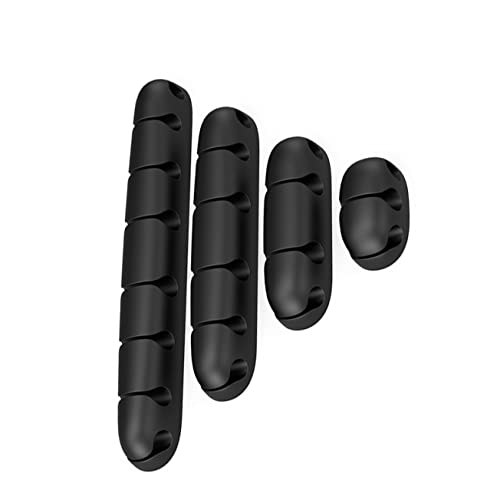 Gadpiparty 4Stücke Teiliges Kabelmanagement aus Selbstklebende Kabelclips für Schreibtischorganisation für Netzwerkkabel Ladegeräte Kopfhörer Einfach Gadpiparty 4Stücke Teiliges Kabelmanagement aus Selbstklebende Kabelclips für Schreibtischorganisation für Netzwerkkabel Ladegeräte Kopfhörer Einfach von Gadpiparty