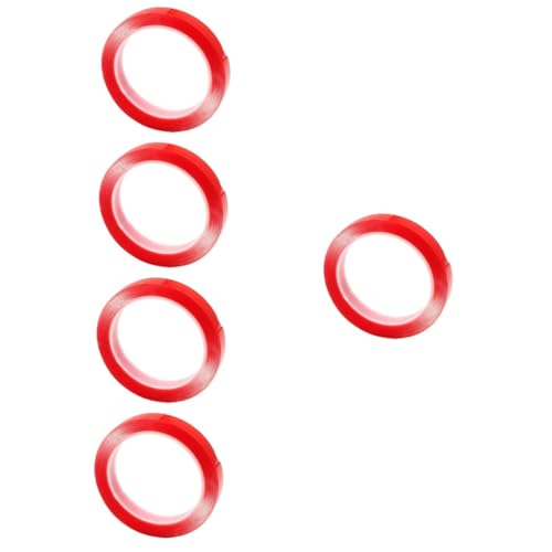 Gadpiparty 5 Rollen Bürokratie Dasselbe drinnen im Freien doppelseitiges klebeband für stoff Band schwere Hochleistungsband breites Klebeband Mehrzweckband Montageband Acrylsäure rot Gadpiparty 5 Rollen Bürokratie Dasselbe drinnen im Freien doppelseitiges klebeband für stoff Band schwere Hochleistungsband breites Klebeband Mehrzweckband Montageband Acrylsäure rot von Gadpiparty
