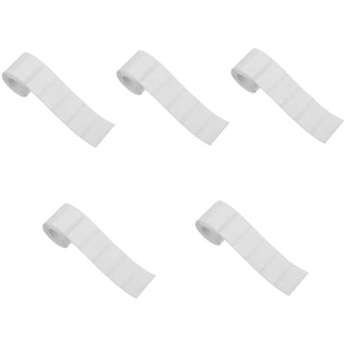 Gadpiparty 5 Rollen Lebensmittelspeicher -Tags Vinyl Aufkleber Gewürzflaschen mit Etiketten Bürobedarf praktisches klassifiziertes Etikett Klebetiketten Flaschenzubehör PVC selbstklebend Weiß von Gadpiparty