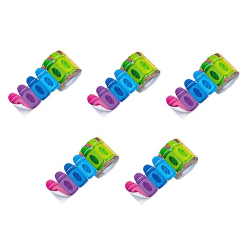 Gadpiparty 5 Rollen Randaufkleber Mit Buntstift Lehrreich Klassenzimmer Dekorationen Vinyl Kindergarten Grenzaufkleber Rahmen Für Pinnwand Aufkleber Aus Beschichtetem Papier von Gadpiparty