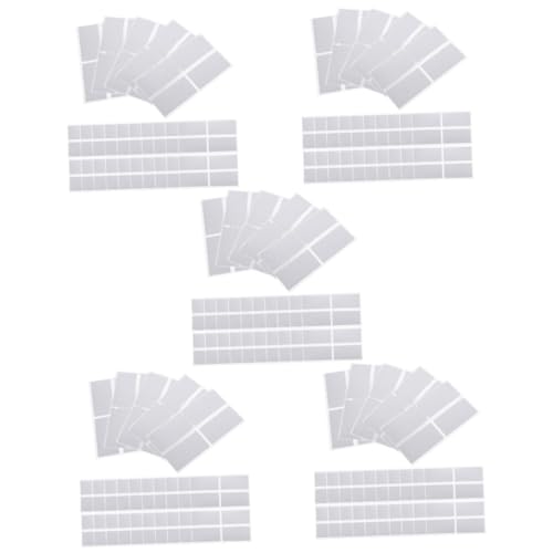 Gadpiparty 5 Sätze Kratzkarte Für Kleine Klebeetiketten Etikettenaufkleber Größe Aufkleber Name Vinyl Klebrig Rechteckige Aufkleber Kennzeichnungsaufkleber Papier Silber 50 Stück * 5 von Gadpiparty