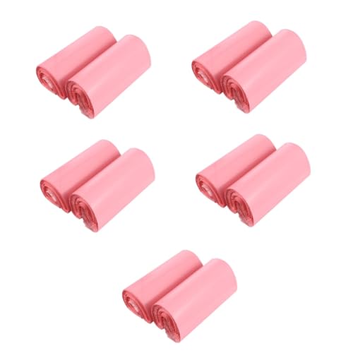 Gadpiparty 5 Sätze Rosa Kuriertasche Behälter Gefrierfähig Reißfeste Versandtaschen Versiegelbar Süße Bubble-mailer Mailer Versand Kleine Gepolsterte Umschläge Neues Material 200 Stück * 5 von Gadpiparty