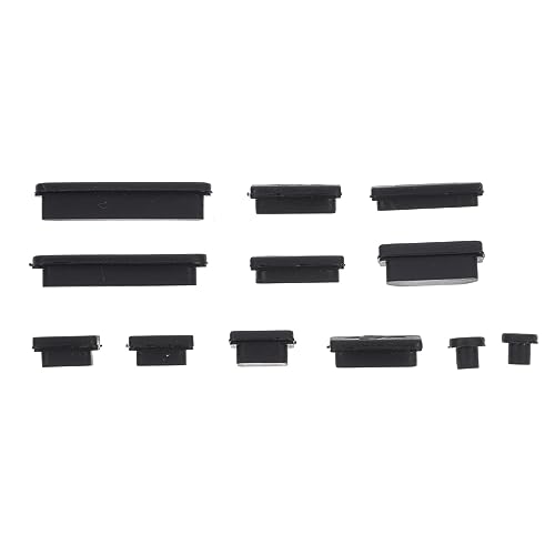 Gadpiparty 5 Sätze Staubstopfen Laptop Stopper Anschlussstecker Computer-Port-Stecker Silikonabdeckung Computerstecker Kieselgel Black Gadpiparty 5 Sätze Staubstopfen Laptop Stopper Anschlussstecker Computer-Port-Stecker Silikonabdeckung Computerstecker Kieselgel Black von Gadpiparty