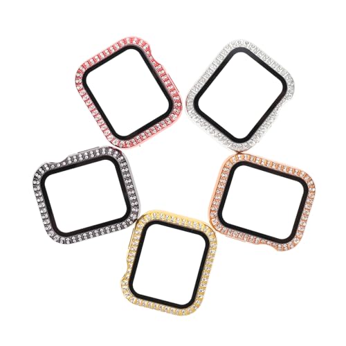 Gadpiparty 5 Stück Galvanische Schutzhülle Für Die Uhr Uhrengehäuse Praktische Uhrenschale Durchscheinender Schutz Für Die Gehärtete Smartwatch Gadpiparty 5 Stück Galvanische Schutzhülle Für Die Uhr Uhrengehäuse Praktische Uhrenschale Durchscheinender Schutz Für Die Gehärtete Smartwatch von Gadpiparty