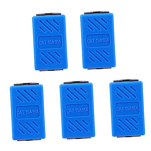 Gadpiparty 5 Stücke Netzwerk Koppler Cat7 Cat6 Cat5e Ethernet Kabel für Tv Netzwerk Kabel F von Gadpiparty