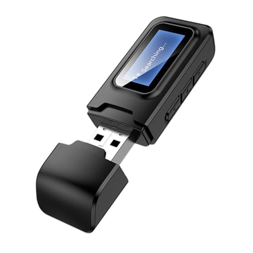 Gadpiparty 50 Audio Adapter Mit Display 2 1 Wireless Audio Empfänger Und Transmitter Für Stereoanlagen Lautsprecher Und Autos Plug & Play Kabellose Verbindung Gadpiparty 50 Audio Adapter Mit Display 2 1 Wireless Audio Empfänger Und Transmitter Für Stereoanlagen Lautsprecher Und Autos Plug & Play Kabellose Verbindung von Gadpiparty