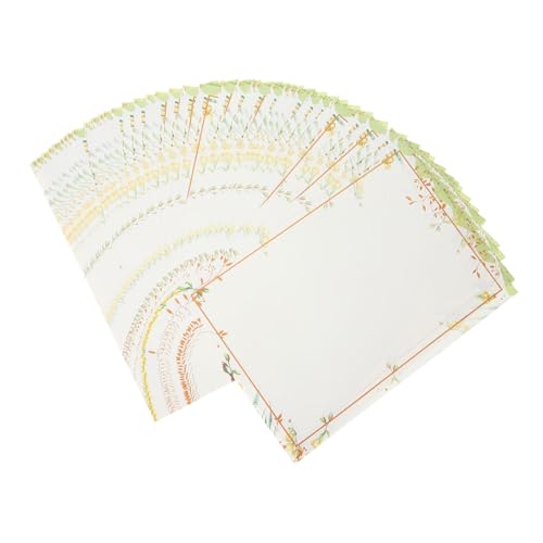 Gadpiparty 50 Blatt Vintage Briefpapier Pergament Dekoratives Leeres Papier Retro-briefpapier Schreibpapier Zum Schreiben Von Briefen Schreibutensilien Brief Im Vintage-stil Gadpiparty 50 Blatt Vintage Briefpapier Pergament Dekoratives Leeres Papier Retro-briefpapier Schreibpapier Zum Schreiben Von Briefen Schreibutensilien Brief Im Vintage-stil von Gadpiparty
