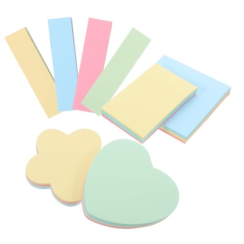 Gadpiparty 500 Stück Aufkleber beachten Briefpapier bunt klebrig ästhetisch Super -Sticking -Kraft Büro-Notizblöcke Notizaufkleber für Schüler Zubehör beachten Notenvorrat Gadpiparty 500 Stück Aufkleber beachten Briefpapier bunt klebrig ästhetisch Super -Sticking -Kraft Büro-Notizblöcke Notizaufkleber für Schüler Zubehör beachten Notenvorrat von Gadpiparty