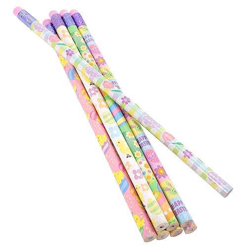 Gadpiparty 50Stücke Ostermotiv Bleistifte Für Schreibwaren Mit Radiergummi Zeichenstifte Für Kreative Bleistifte Für Ostern Verschiedene Designs von Gadpiparty