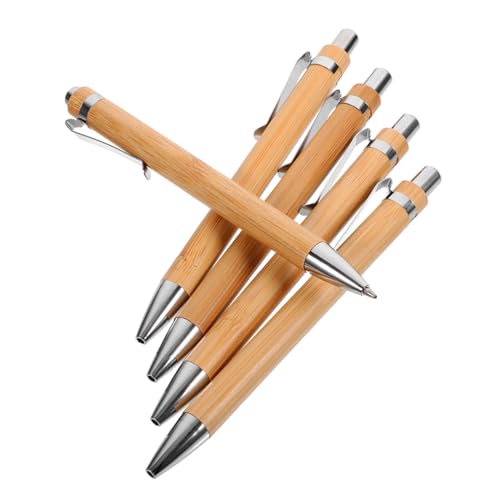 Gadpiparty 5Stücke Kugelschreiber Druck Kugelschreiber Mit Mine Schreibzubehör Für Büro Und Schule Tragbar Und Ergonomisch von Gadpiparty