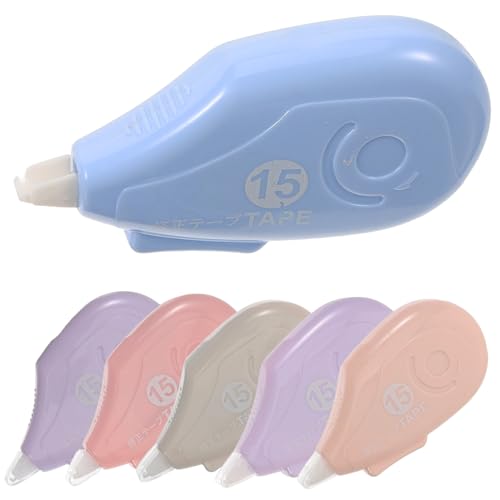 Gadpiparty 6 Stück Korrekturband Farbig Büro Schreibwaren Bänder Für Schule Klebeband Bandlöscher Colorful von Gadpiparty