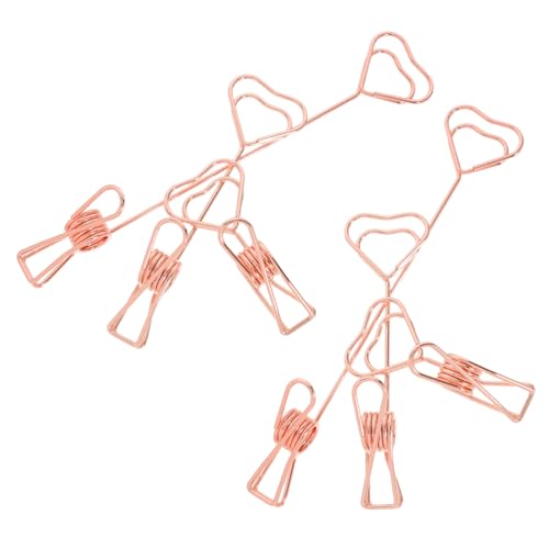 Gadpiparty 6 Stück Memorandum -Halter tischdeko hochzeit Beachten Sie den Halter Vertikaler Notizhalter Desktop-Memohalter Papierhalter für den Schreibtisch Ausweishalter Stahldraht Rose Gold Gadpiparty 6 Stück Memorandum -Halter tischdeko hochzeit Beachten Sie den Halter Vertikaler Notizhalter Desktop-Memohalter Papierhalter für den Schreibtisch Ausweishalter Stahldraht Rose Gold von Gadpiparty