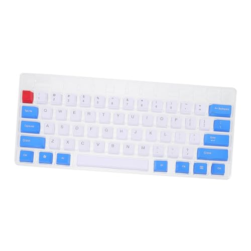 Gadpiparty 61PCS PBT Keycap Set Für Mechanische Tastaturen Doppel Farbgebung OEM Höhe Weiße Beschriftung Kompatibel Mit Kreuzachsen Ideal Für DIY Projekte Und Personalisierung Jewel von Gadpiparty