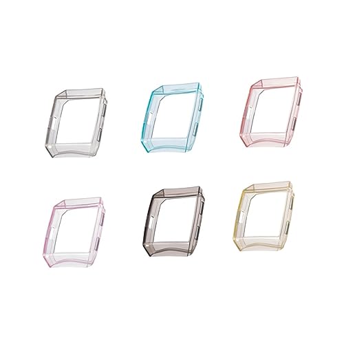 Gadpiparty 6Stücke TPU Silikon Schutzhülle für Smartwatch Transparent Fall Schutz für Ihre Uhr Zufällige Schutz für Täglichen Gebrauch Gadpiparty 6Stücke TPU Silikon Schutzhülle für Smartwatch Transparent Fall Schutz für Ihre Uhr Zufällige Schutz für Täglichen Gebrauch von Gadpiparty