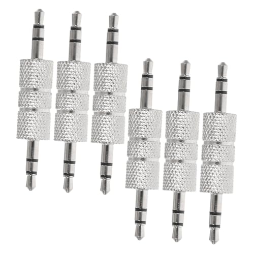 Gadpiparty Klinke Adapter Audio Adapter Metallischer Klinkenstecker Male to Male Audio Buchse Kupplung Für Auto HiFi Sound System Audiokabel Zubehör Zur Modifikation Gadpiparty Klinke Adapter Audio Adapter Metallischer Klinkenstecker Male to Male Audio Buchse Kupplung Für Auto HiFi Sound System Audiokabel Zubehör Zur Modifikation von Gadpiparty