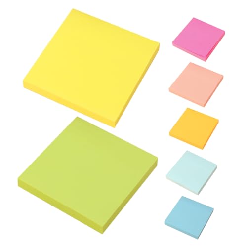 Gadpiparty 7 Bunte Haftnotizen Schulbedarf Hochschule Notizbilder College -essentials Notizblock Selbstklebende Notizen Schulsachen Klebrige Zurück Zum Schulkram Rosa Filz Büro Papier von Gadpiparty