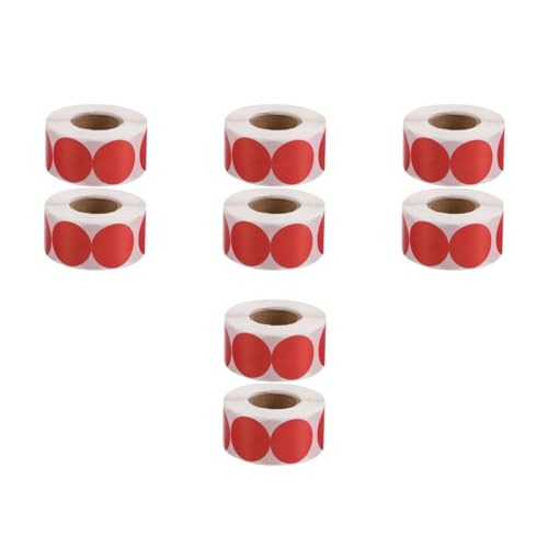 Gadpiparty 8 Rollen Rot Gefärbte Thermoaufkleber Mit Kreisen Selbstklebende Etiketten Für Konserven Für Die Aufbewahrung In Der Küche Und Den Einsatz Im Büro Und Klassenzimmer 2 5 Cm Gadpiparty 8 Rollen Rot Gefärbte Thermoaufkleber Mit Kreisen Selbstklebende Etiketten Für Konserven Für Die Aufbewahrung In Der Küche Und Den Einsatz Im Büro Und Klassenzimmer 2 5 Cm von Gadpiparty