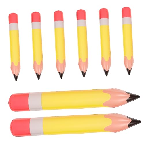 Gadpiparty 8 Stück Aufblasbarer Bleistift Zurück in Schulfoto -requisiten Bleistift Aufblasbar Bleistiftstütze Aufblasbare Bleistifte Bleistiftdekorationen Für Das Klassenzimmer Pvc Yellow Gadpiparty 8 Stück Aufblasbarer Bleistift Zurück in Schulfoto -requisiten Bleistift Aufblasbar Bleistiftstütze Aufblasbare Bleistifte Bleistiftdekorationen Für Das Klassenzimmer Pvc Yellow von Gadpiparty