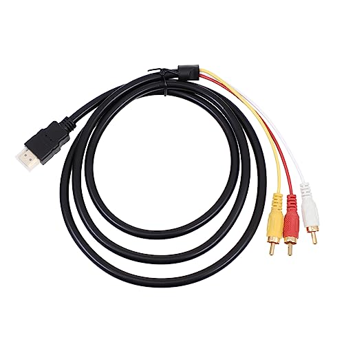 Gadpiparty Audio-Video-Kabel Steckdosenleiste zum Konverter Bananenstecker Videokabel USB Video adapter cable Audio video cable Tragbares High-Definition-Kabel elektronisches Zubehör Kupfer von Gadpiparty