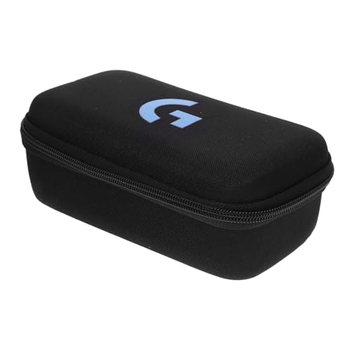 Gadpiparty Aufbewahrungsbox Ladegerät USB Kabel Logo Ergonomisch Auto Wiederaufladbar Verdrahtet Luft Wireless- -Container Tragetasche Für Drahtlose Black Eva von Gadpiparty