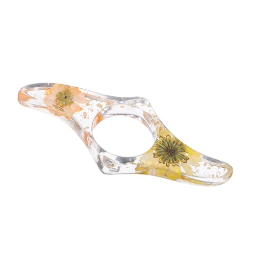 Gadpiparty Buchleser Leader Ring Lesezeichen Buchliebhaber Daumenbuchseitenhalter Multifunktionaler Seitenverteiler Daumenbuchhalter Zum Lesen Orange Plastik von Gadpiparty