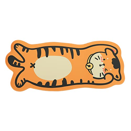 Gadpiparty Cartoon Animal Mouse Pad Tastaturmatte für den Schreibtisch Gaming - -Pad Mauspad-Spiele Weiß groß langes Mauspad Laptop-Schreibtischunterlage Gummi Light Brown von Gadpiparty