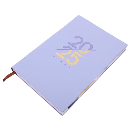 Gadpiparty Englisches Agendabuch Monatsplaner 2025 klein Student wöchentlicher Terminplaner Studienplaner Größe notizbuch Wochenplaner monatlich akademisch Papier Violett von Gadpiparty