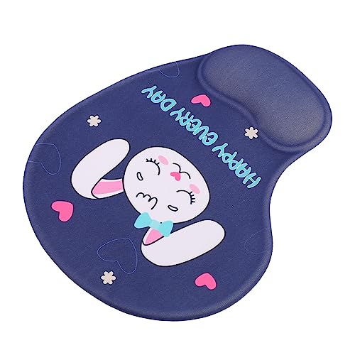 Gadpiparty Ergonomisches Mauspad Mit Handgelenkstütze Komfortable rutschfeste Silikon Handauflage Im Süßen Hasen Design Für Büro Und Gaming Für Laptop Und Computer Gadpiparty Ergonomisches Mauspad Mit Handgelenkstütze Komfortable rutschfeste Silikon Handauflage Im Süßen Hasen Design Für Büro Und Gaming Für Laptop Und Computer von Gadpiparty