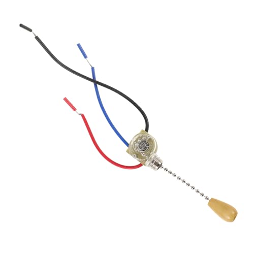 Gadpiparty Ersatz Lichtschalter für Deckenventilator Zugschalter mit Einzigartigem Design für Hängende Ventilatoren und Deckenleuchten Langlebig von Gadpiparty