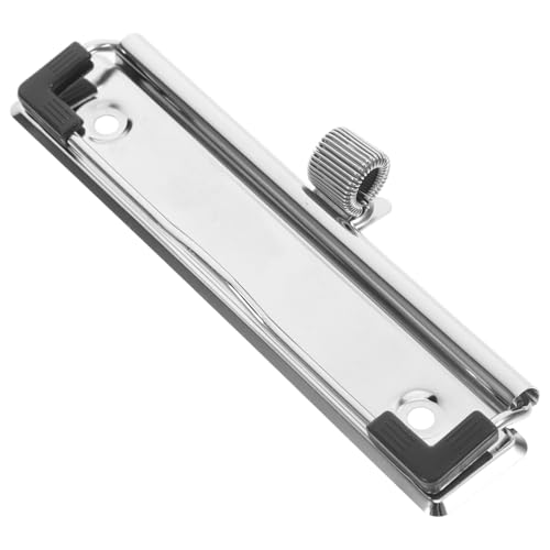 Gadpiparty Federstift-Clip-Zubehör Schreibwaren -Zwischenablage Klemmbrett-Hardware Zwischenablage aus Metall Klemmbretthalterung Bau-Zwischenablage Klemmbrett aus Metall Eisen Silver von Gadpiparty