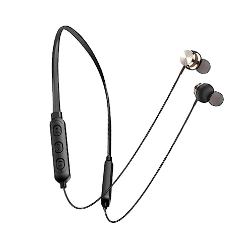 Gadpiparty Halshängender Kopfhörer Wasserdichtes Drahtloses mit Stereo Sound Komfortable in Ear Ohrstöpsel für Klaren Bass für Sport von Gadpiparty