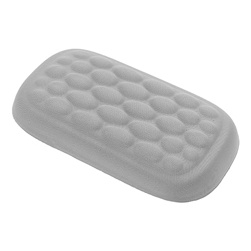Gadpiparty Handgelenkstütze Mauspad Ergonomisches Handgelenksruhepad Aus Memory Atmungsaktiv Einfach Zu Reinigen Kompatibel Mit PC Laptop Spielekonsolen Graues Design von Gadpiparty