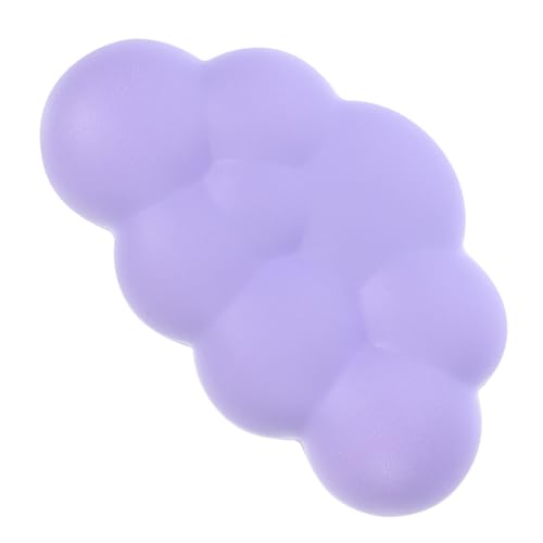 Gadpiparty Handhalter Der Wolke Ergonomisch Handgelenk-mauspad-unterstützung Mauspad Und Handballenauflage Handwurzel Kissen Handgelenkstissen Violett Gedächtnisschaum von Gadpiparty