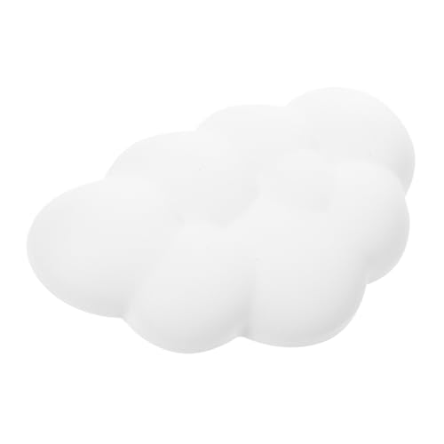 Gadpiparty Handhalter der Handgelenkstütze für Wolke Laptop handballenauflage elastisches Handgelenkstützpolster Computerversorgung Kissen Gedächtnisschaum Weiß von Gadpiparty
