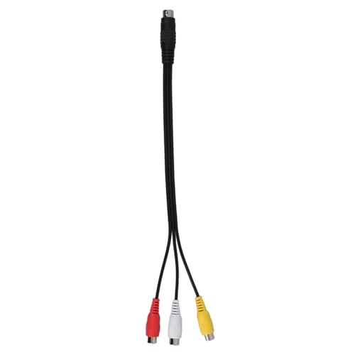 Gadpiparty Hochdefinition 4 Pin S-video Zu 3rca Av-video-adapterkabel Verbindet Tv-projektor Und Monitor-ersatzkabel Für Mehrere Geräte von Gadpiparty