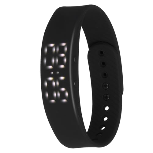 Gadpiparty Intelligente LED Sport Smartwatch mit Verstellbarem Silikonarmband Wasserdichtes Fitness Armband für Damen Schrittzähler Distanzmessung Kalorienverbrauch Schwarz Gadpiparty Intelligente LED Sport Smartwatch mit Verstellbarem Silikonarmband Wasserdichtes Fitness Armband für Damen Schrittzähler Distanzmessung Kalorienverbrauch Schwarz von Gadpiparty
