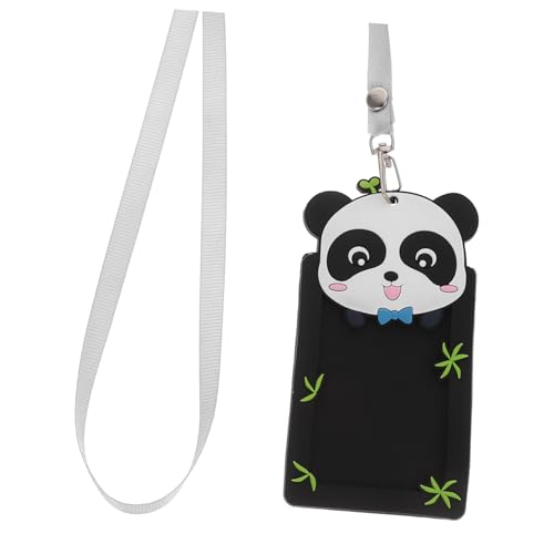 Gadpiparty Kartenhalter mit Umhängeband aus Weichem Niedliches Panda Design für Studenten Mitarbeiter und Teenager Kompatibel Karten Buspässen Gadpiparty Kartenhalter mit Umhängeband aus Weichem Niedliches Panda Design für Studenten Mitarbeiter und Teenager Kompatibel Karten Buspässen von Gadpiparty