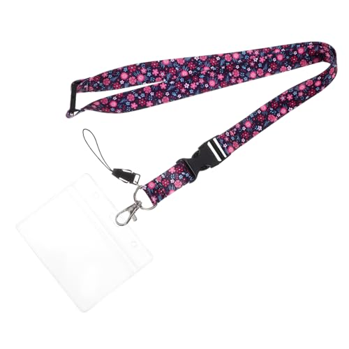 Gadpiparty Klare Kartenhüllen handyhalterung Telefonhalter Lanyards für Ausweise Abdeckung für Fotokarten ID -Abzeichenhülle Abdeckungen für Spielkarten Lanyards für Frauen PVC Violett von Gadpiparty