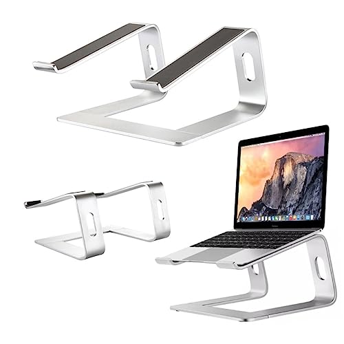 Gadpiparty Kühlhalterung Laptopständer Für Schreibtischhalter Laptop Kühler Mesh Laptop Kühlpad Laptopständer Desktop Laptopständer Tragbarer Laptopständer Laptop Belüfteter Ständer Silber von Gadpiparty