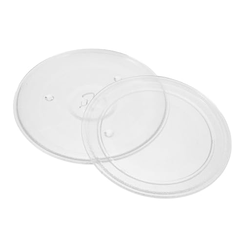 Gadpiparty Mikrowellen-Glasplatten-Ersatz 2 Stück 245 Mm Mikrowellen-Drehteller-Tablett Rotierende Platte Mikrowellen-Drehteller- Gadpiparty Mikrowellen-Glasplatten-Ersatz 2 Stück 245 Mm Mikrowellen-Drehteller-Tablett Rotierende Platte Mikrowellen-Drehteller- von Gadpiparty
