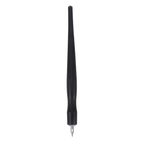 Gadpiparty Modellstift undichter Stift Malvorlagen Malutensilien herrschender Stift Präzisions-Zeichenwerkzeug Leichter Malstift Permeationsstift Zeichenzubehör Metall Black von Gadpiparty