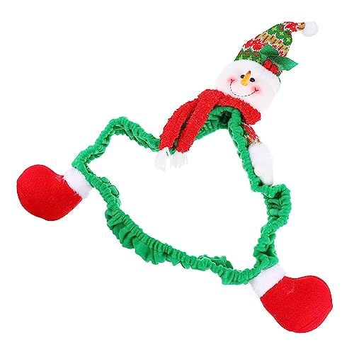 Gadpiparty Monitorgehäuse Weihnachts-Computerabdeckung TV-Monitor-Abdeckung Schoßtisch büro Dekoration Office Decoration Xmas Monitor Rahmen schutzhülle Monitorabdeckung Gebürstetes Tuch von Gadpiparty