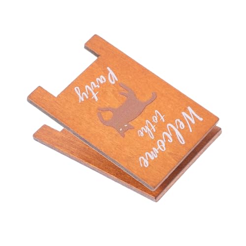 Gadpiparty Nachrichtenkasten Aus Holz Deko Tischkartenhalter Aus Holz Bildhalter Steht Inhaber Der Tischnummer Grußkartenhalter Platzkartenclip Kartenklemme Platzieren Tischnummer Steht Brown von Gadpiparty