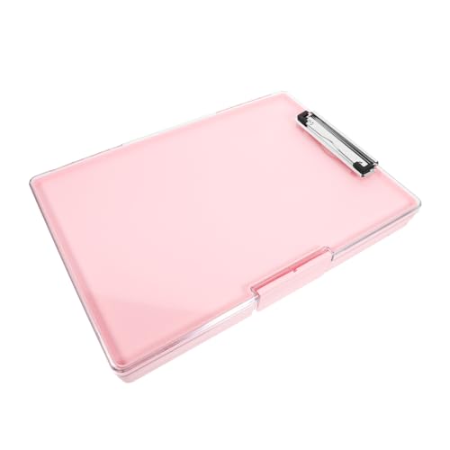 Gadpiparty Ordnerbrett Schreibtisch Planke Büro faltbar Datei Klemmbretter mit Ablagefach tragbares Klemmbrett Dokumentclip Aufbewahrungs-Klemmbrett Zwischenablage aus Kunststoff pp Rosa Gadpiparty Ordnerbrett Schreibtisch Planke Büro faltbar Datei Klemmbretter mit Ablagefach tragbares Klemmbrett Dokumentclip Aufbewahrungs-Klemmbrett Zwischenablage aus Kunststoff pp Rosa von Gadpiparty