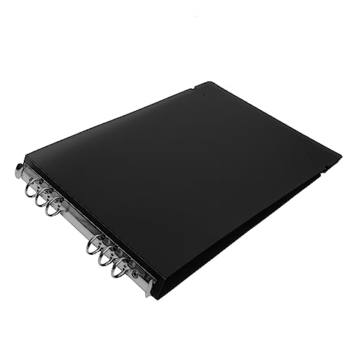 Gadpiparty Ordnerschale Ordnertrenner Ordner für die Schule Dokumentordner Bindemittel Dateiorganisator Wächter Loseblatt-Notizblockhülle Binder-Notizbuch-Cover Plastik Black Gadpiparty Ordnerschale Ordnertrenner Ordner für die Schule Dokumentordner Bindemittel Dateiorganisator Wächter Loseblatt-Notizblockhülle Binder-Notizbuch-Cover Plastik Black von Gadpiparty