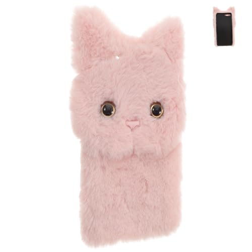 Gadpiparty Plüsch Handykoffer Fell gehäuse Smartphone-Hülle Handy Abdeckung Telefon weichere Hülle schützende Telefonhülle Telefonschutz Plüsch-Telefonabdeckung Rosa Gadpiparty Plüsch Handykoffer Fell gehäuse Smartphone-Hülle Handy Abdeckung Telefon weichere Hülle schützende Telefonhülle Telefonschutz Plüsch-Telefonabdeckung Rosa von Gadpiparty